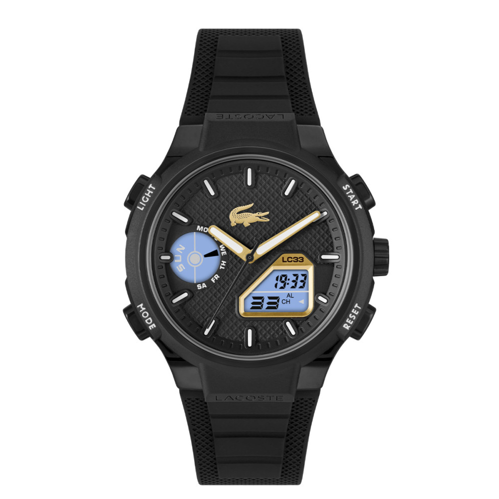 lacoste-lc33-lc2011435-herenhorloge-zwart-goudkleurig-analoog-digitaal-45-mm