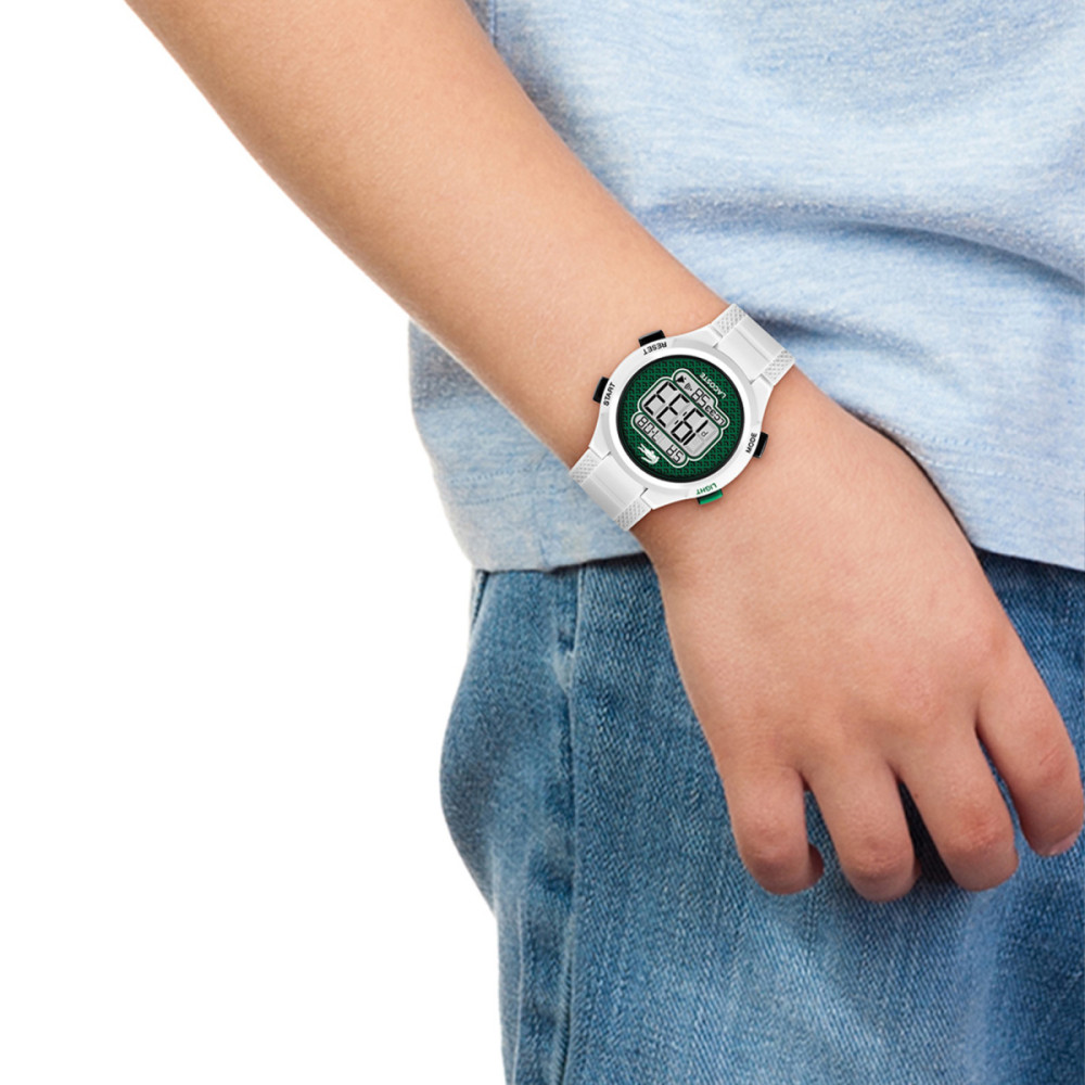 lacoste-lc33-lc2030064-digitaal-horloge-wit-kunststof-groene-wijzerplaat-kinderen-34-mm