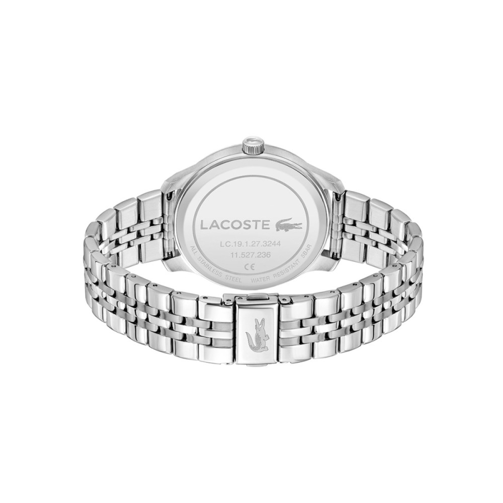 lacoste-lisbon-lc2011509-herenhorloge-zilverkleurig-staal-groene-wijzerplaat-42-mm