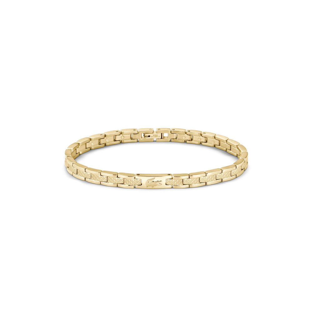 lacoste-metropole-lcj2040465-schakelarmband-goudkleurig-rechthoekig-dames-6-mm-breedte-lengte-16-5-cm