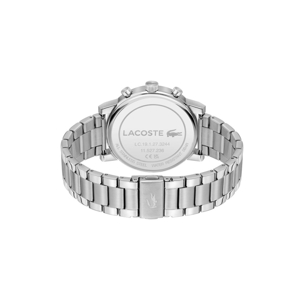 lacoste-replay-lc2011452-herenhorloge-zilverkleurig-staal-witte-wijzerplaat-44-mm