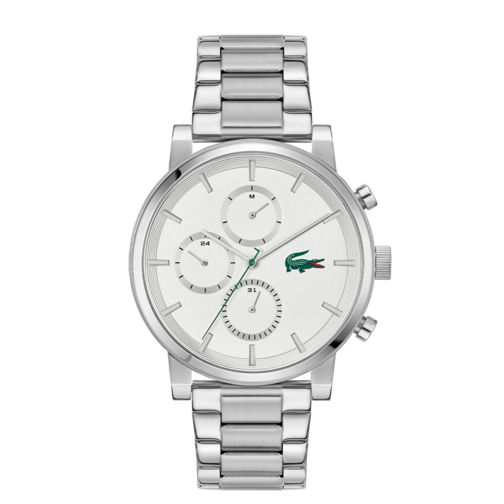 lacoste-replay-lc2011452-herenhorloge-zilverkleurig-staal-witte-wijzerplaat-44-mm