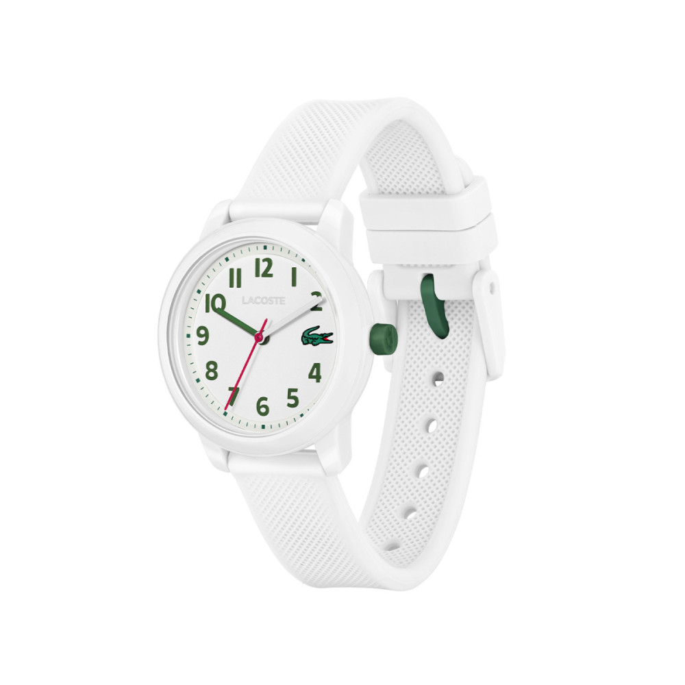 lacoste1212-kids-lc2030039-horloge-kinderen-wit-groene-wijzers-siliconen-band-32-mm
