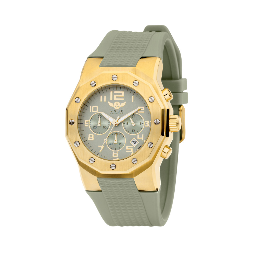 vndx-ibiza-rebel-ld12810-18-stoer-unisex-horloge-met-goudkleurige-kast-en-groene-siliconen-band