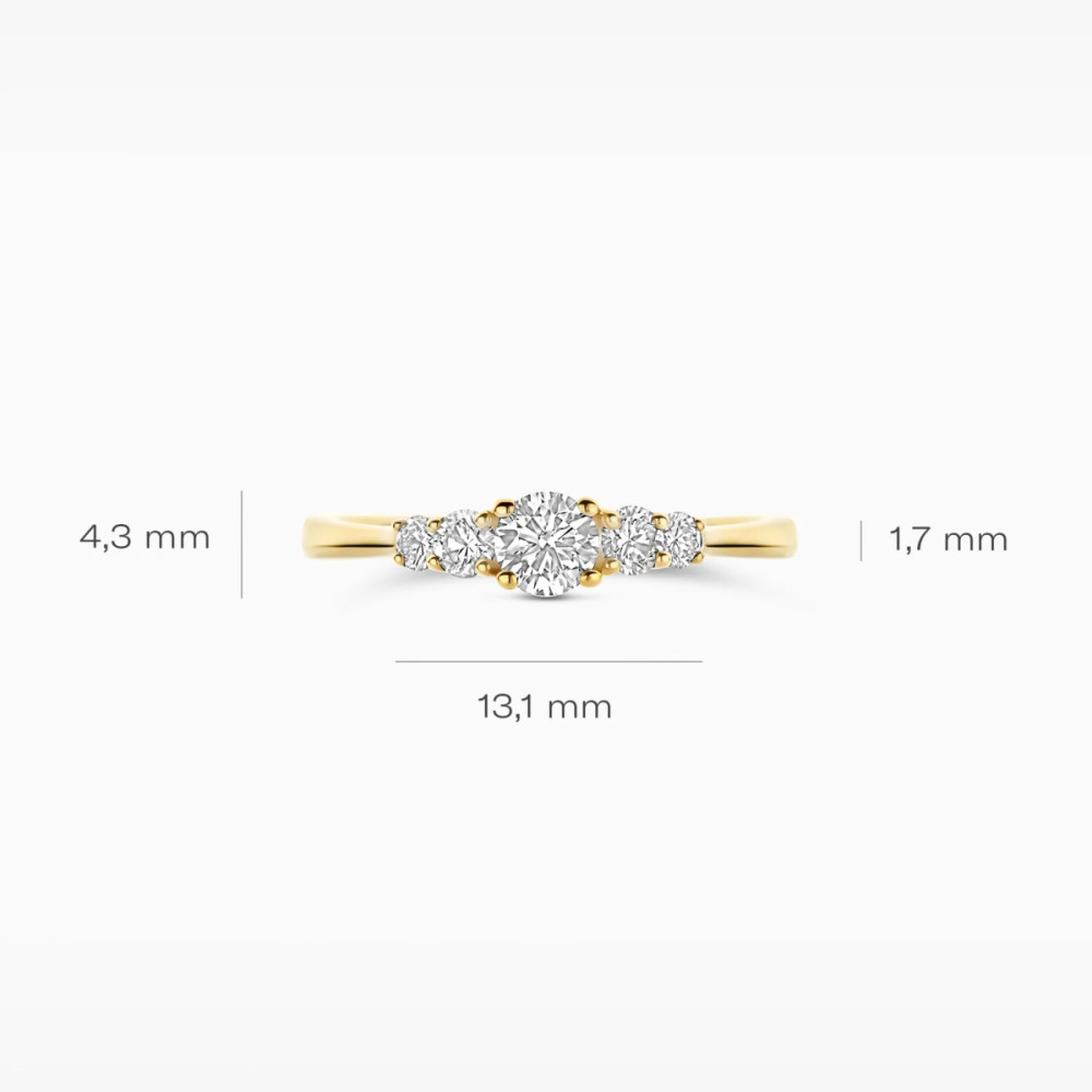 blush-lab-diamonds-lg1044y-ring-goud-5-lab-grown-diamanten-0-60-crt-1-7-mm-breedte