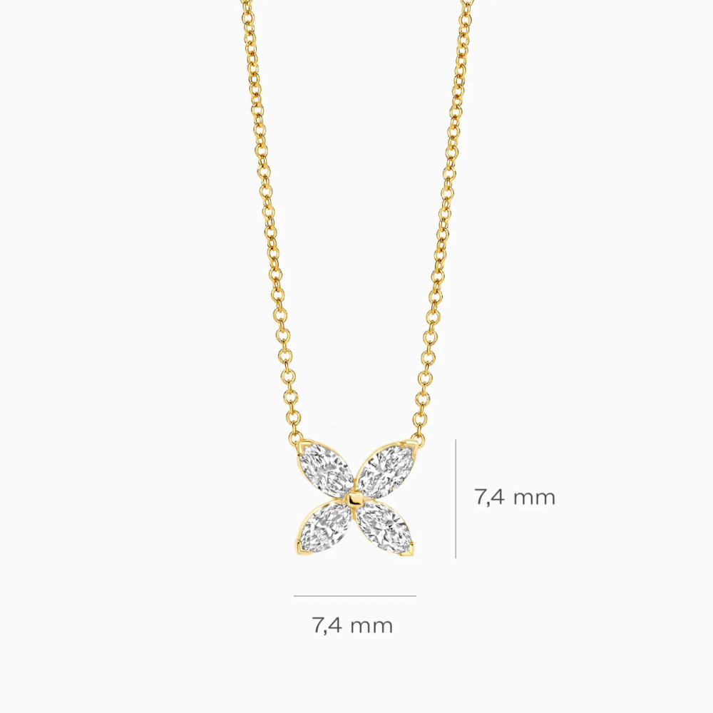 blush-lab-diamonds-lg3013y-gouden-ketting-lab-grown-diamant-bloem-0-40-crt-lengte-42-cm