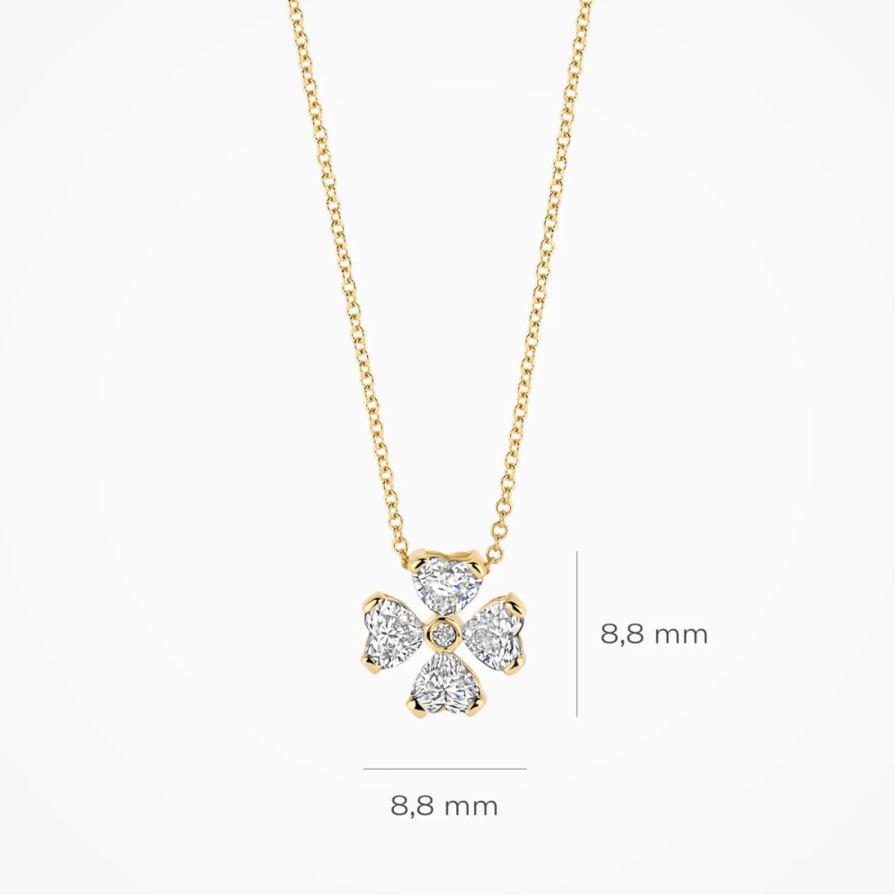 blush-lab-diamonds-lg3017y-gouden-ketting-lab-grown-diamant-klavertje-vier-0-61-crt-8-8-mm-lengte-42-cm