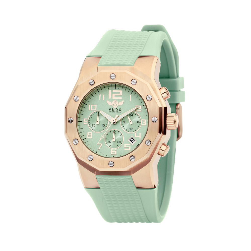 vndx-ibiza-rebel-lr12810-25-stoer-unisex-horloge-met-turquoise-siliconen-band-en-rosekleurige-kast
