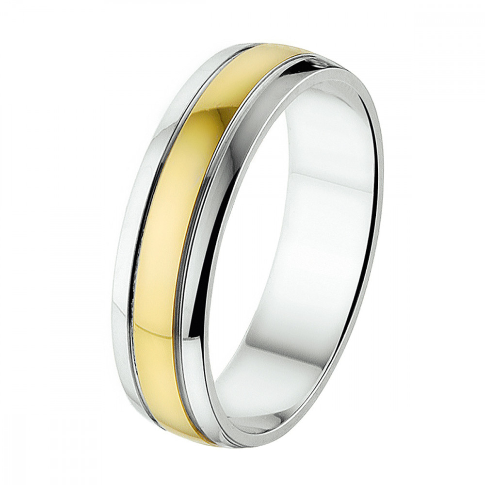 14-karaat-bicolor-trouwring-met-klassiek-ronde-vorm-en-moderne-stijl