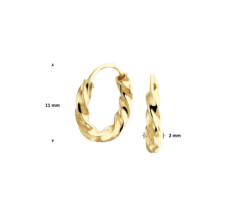14-karaat-gedraaid-gouden-oorringen
