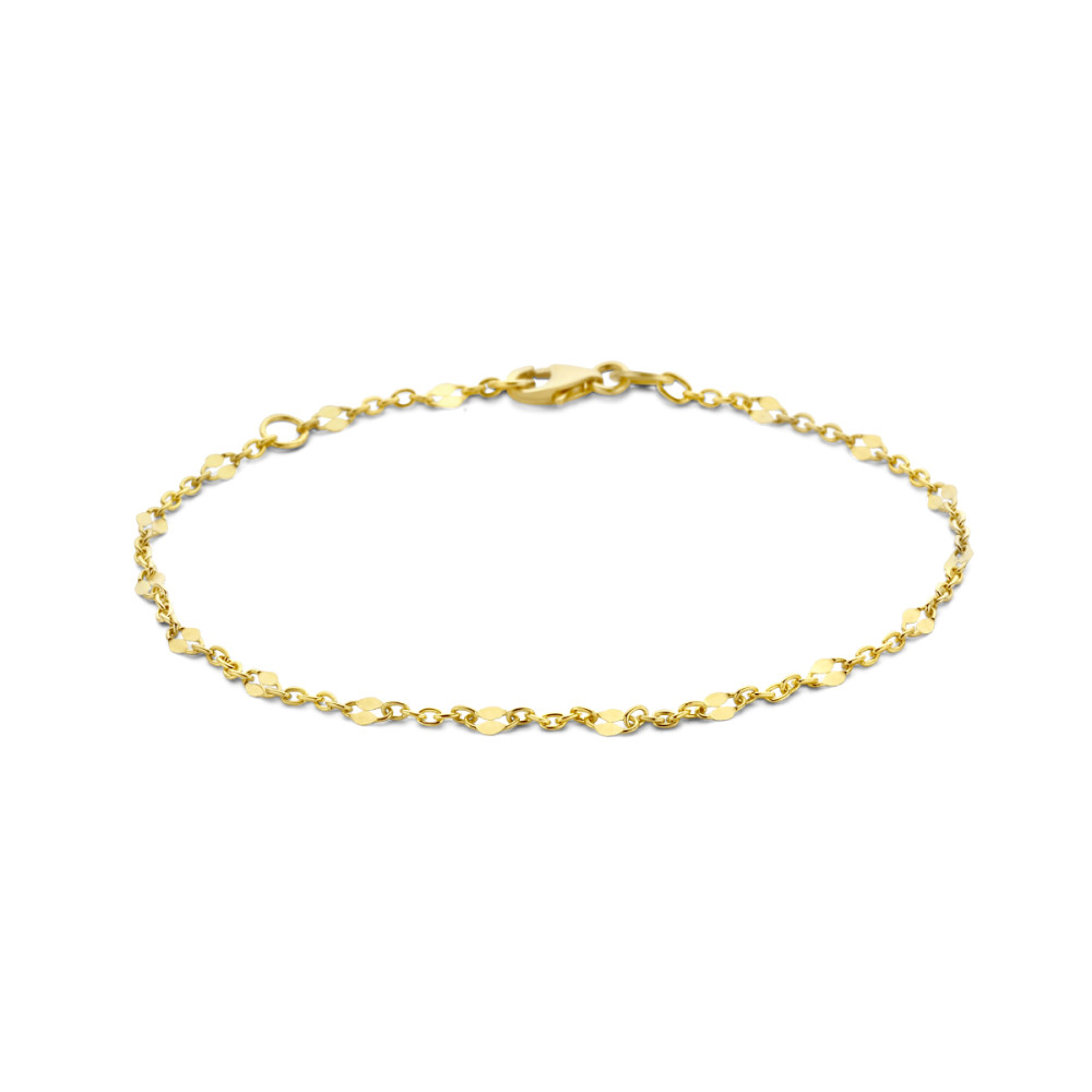 14-karaat-geelgouden-schakelarmband-anker-met-tussenstukjes-2-4-mm-lengte-16-cm-18-cm