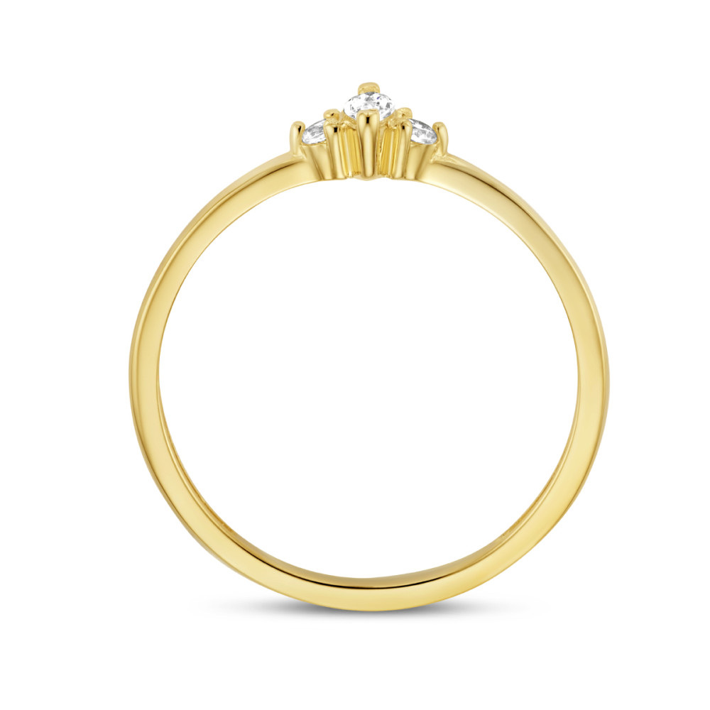 14-karaat-geelgouden-solitair-ring-met-marquise-zirkonia-en-zijstenen