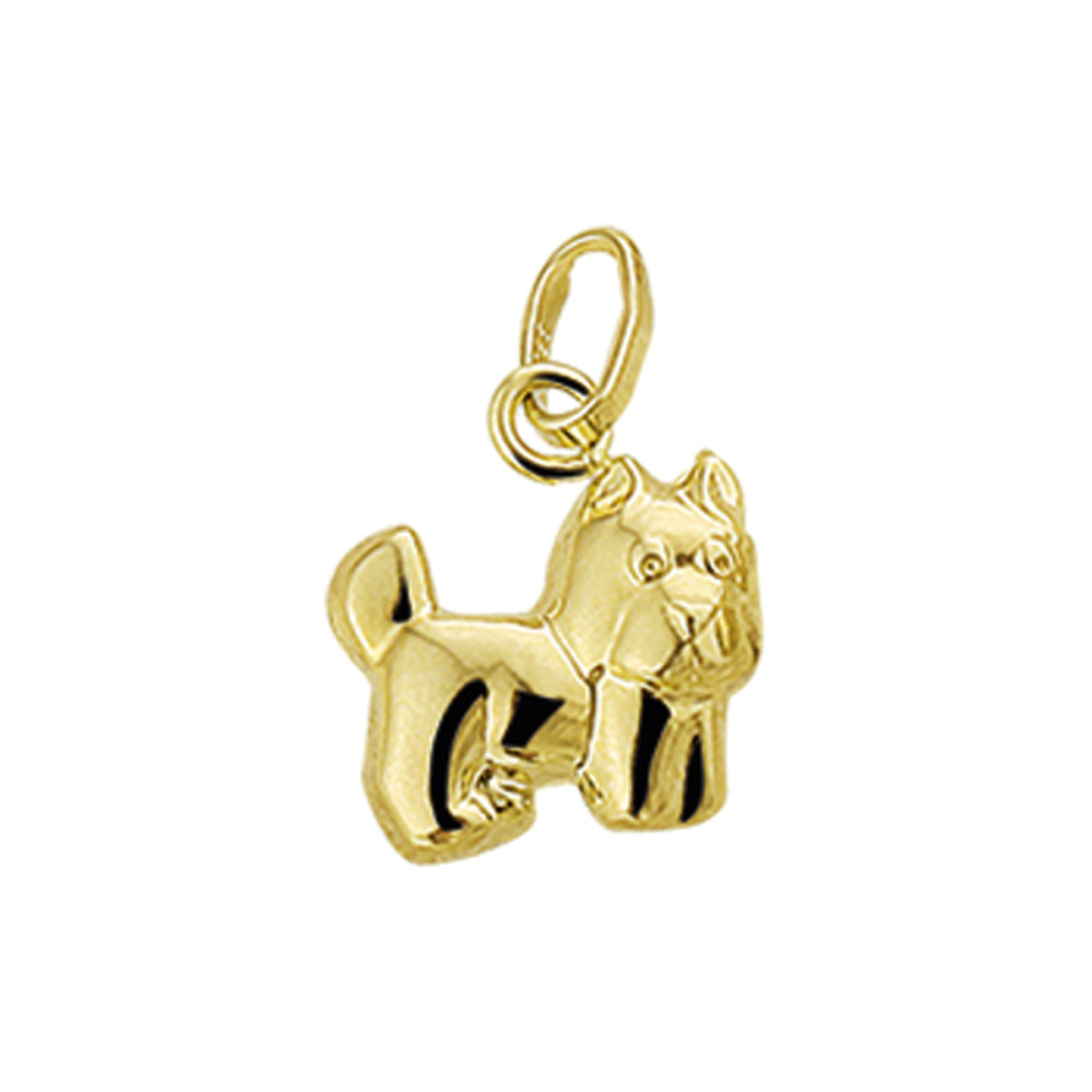 14-karaat-glanzende-gouden-schnautzer-hond-hanger-10-mm-breed-hoogte-9-mm