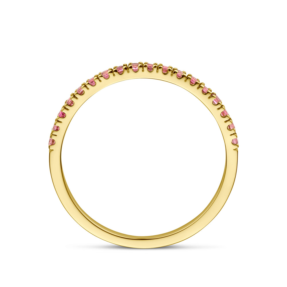 14-karaat-gouden-aanschuifring-met-roze-toermalijn