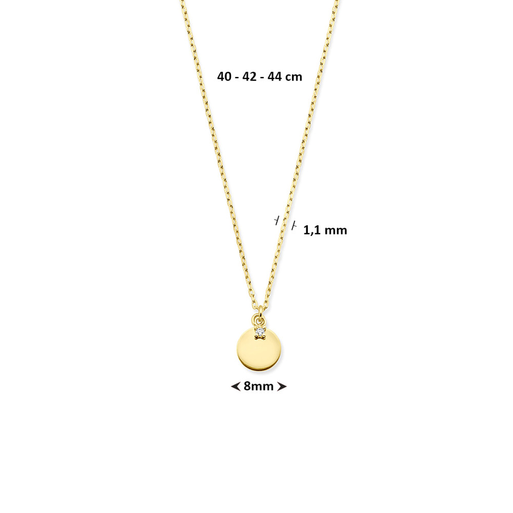 14-karaat-gouden-anker-ketting-met-ronde-en-zirkonia-hanger-lengte-40-42-44-cm