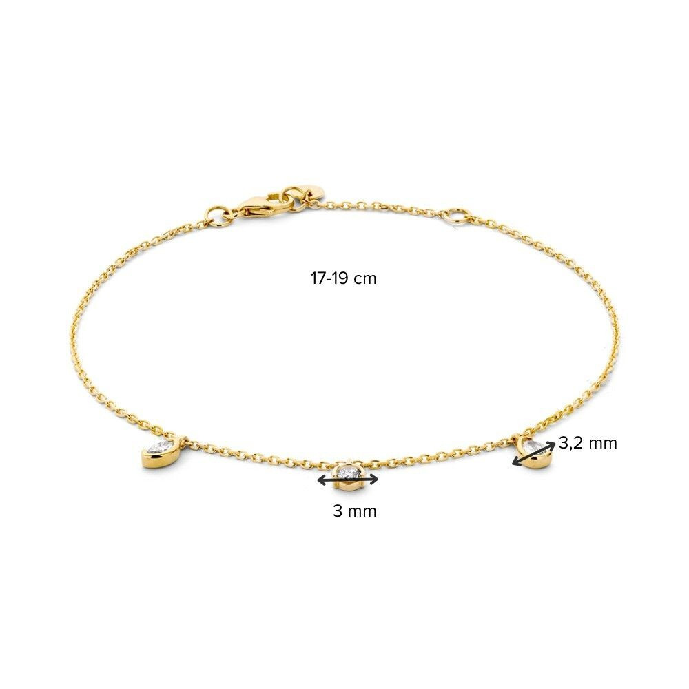 14-karaat-gouden-armband-met-briljante-marquise-en-peer-geslepen-diamant-024-crt-lengte-1719-cm