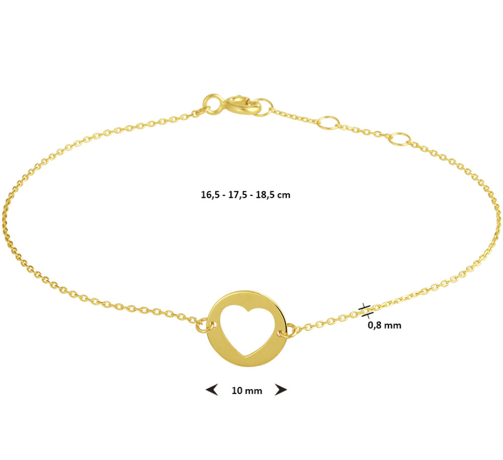 14-karaat-gouden-armband-ronde-hanger-met-uitsneden-hartje-10-mm-lengte-16-5-cm-18-5-cm