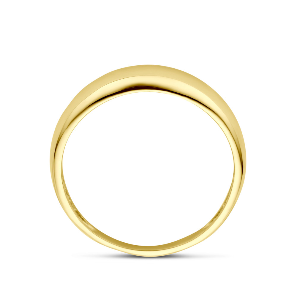 14-karaat-gouden-basisring-met-verdikte-bovenkant-en-gladde-afwerking-4-5-mm