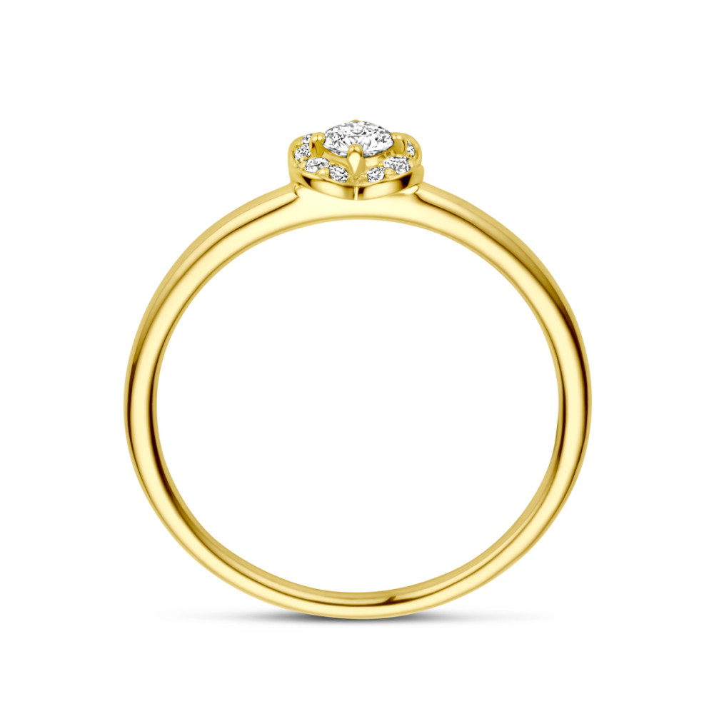 14-karaat-gouden-bloem-ring-met-diamanten-in-halo-stijl
