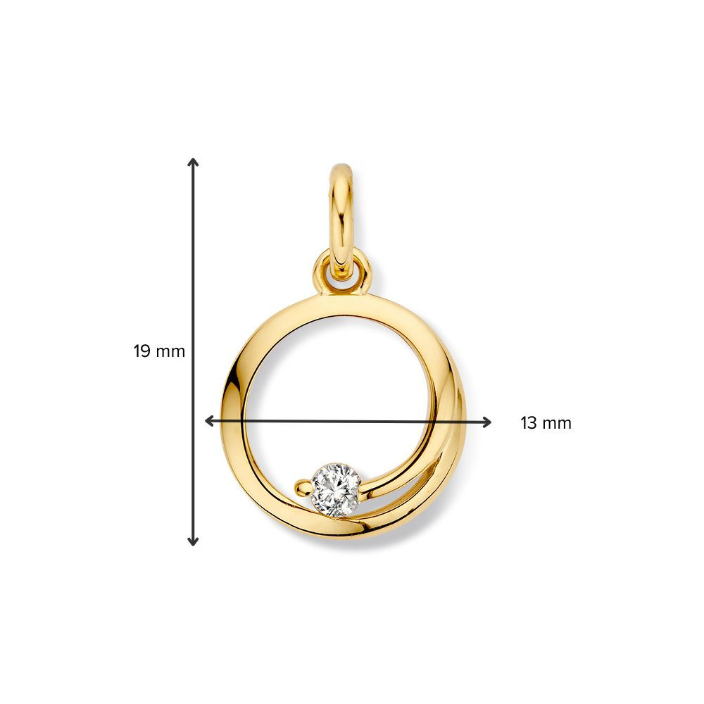 14-karaat-gouden-cirkelvormige-hanger-met-zirkonia-13-mm-hoogte-19-mm