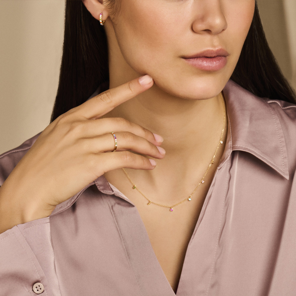 14-karaat-gouden-collier-met-gekleurde-zirkonia-met-hanger-in-goud-en-zirkonia-lengte-40-cm