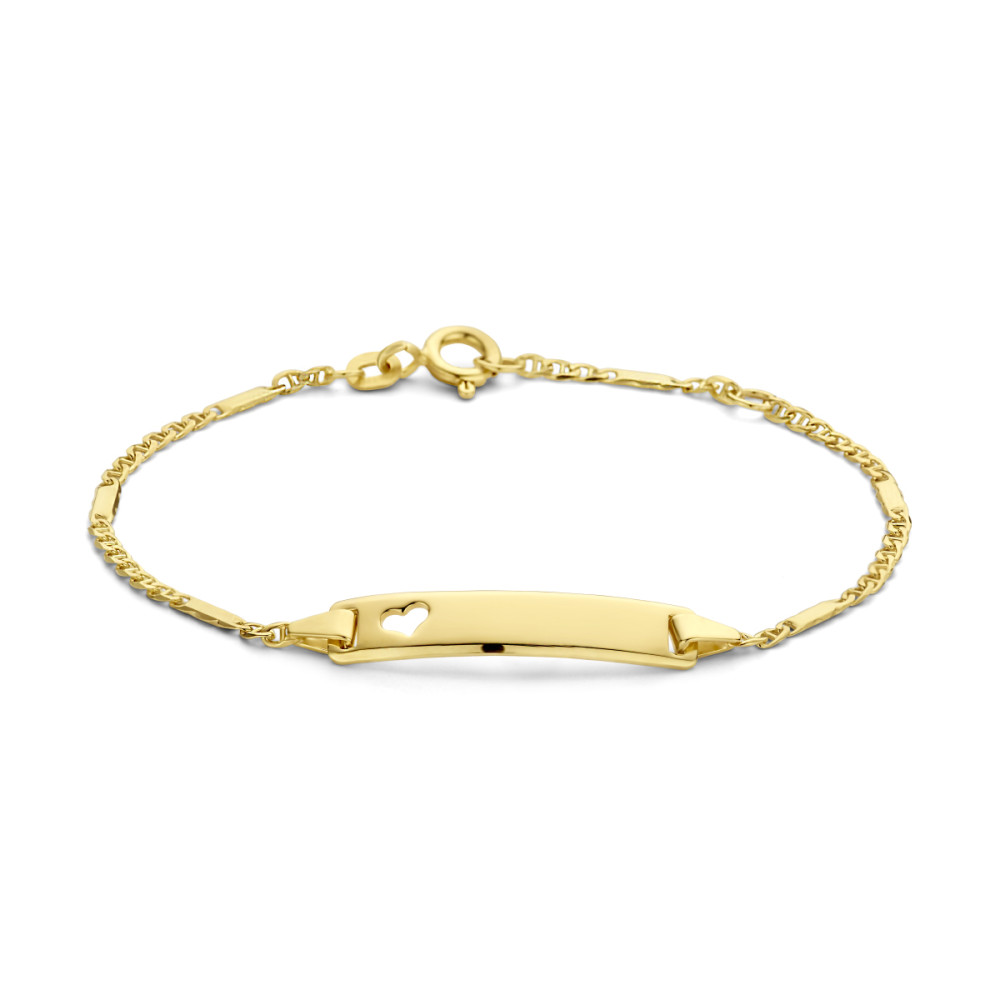 14-karaat-gouden-graveerarmband-met-hartje-en-gourmetpatroon