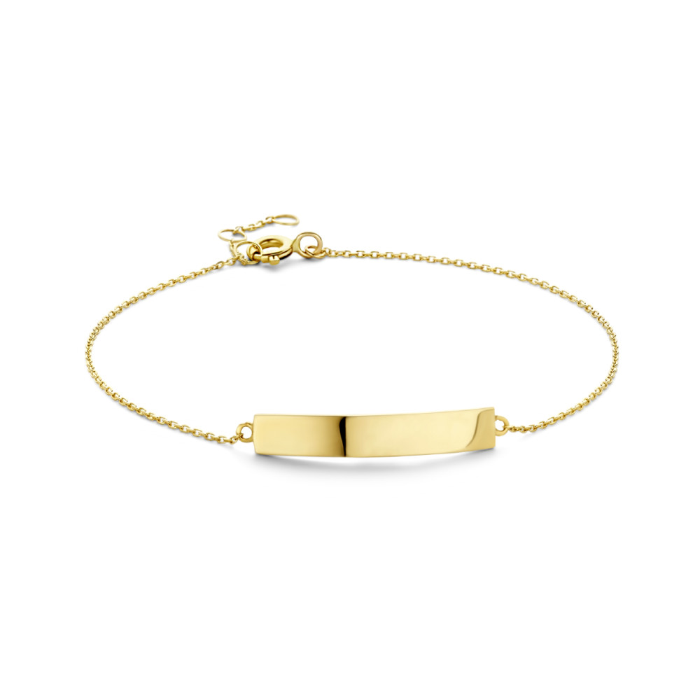14-karaat-gouden-graveerbare-plaatarmband-met-ankerpatroon