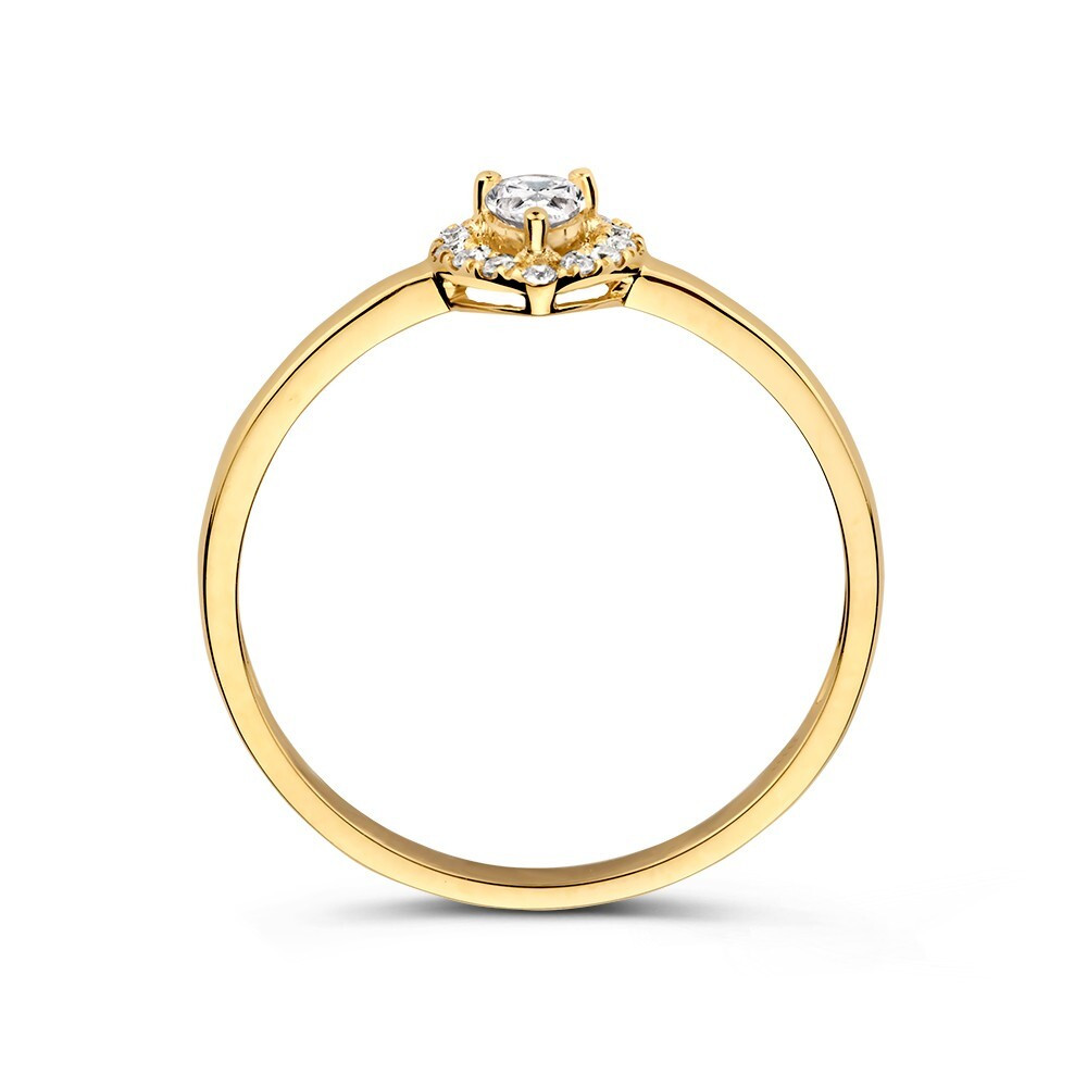 14-karaat-gouden-halo-ring-met-peer-en-briljant-geslepen-zirkonia-7-5-mm