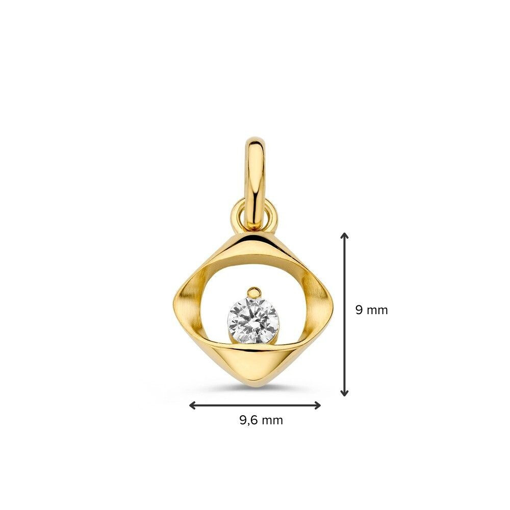 14-karaat-gouden-hanger-met-organische-vorm-met-ronde-zirkonia-hoogte-9-mm