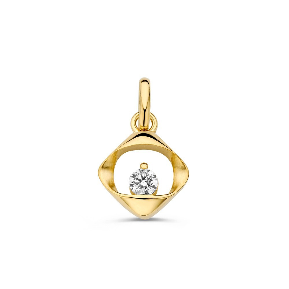 14-karaat-gouden-hanger-met-organische-vorm-met-ronde-zirkonia-hoogte-9-mm