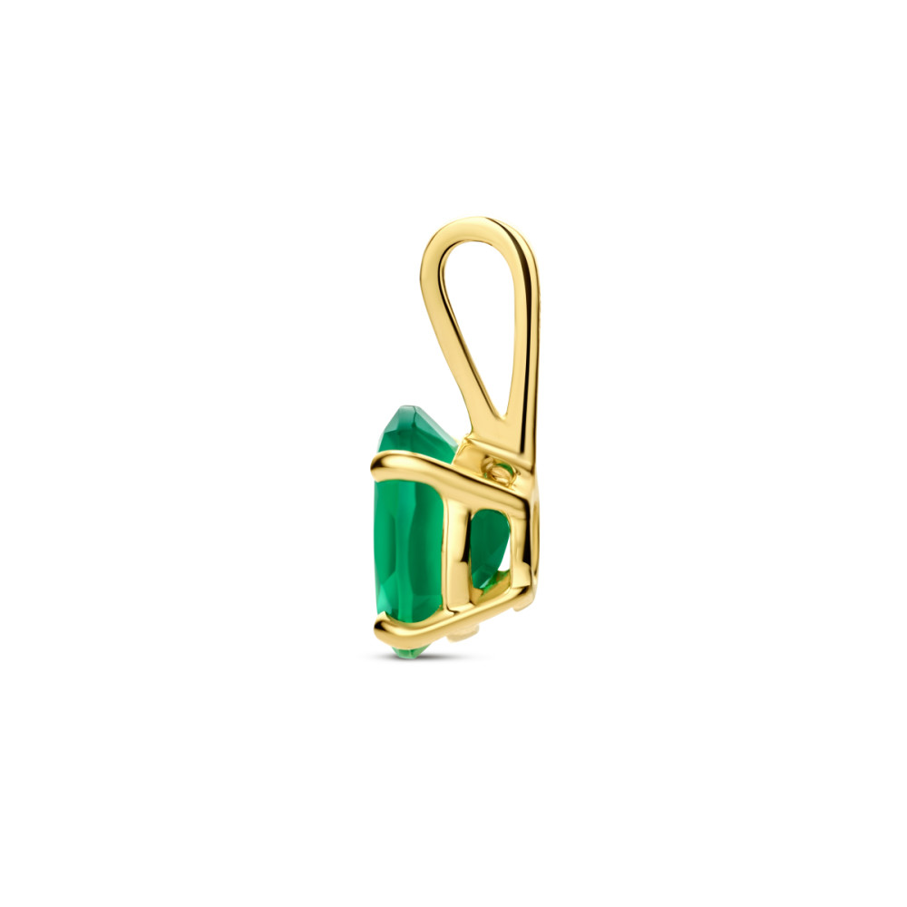 14-karaat-gouden-hanger-met-ovale-groene-agaat-5-mm-breed-hoogte-12-5-mm