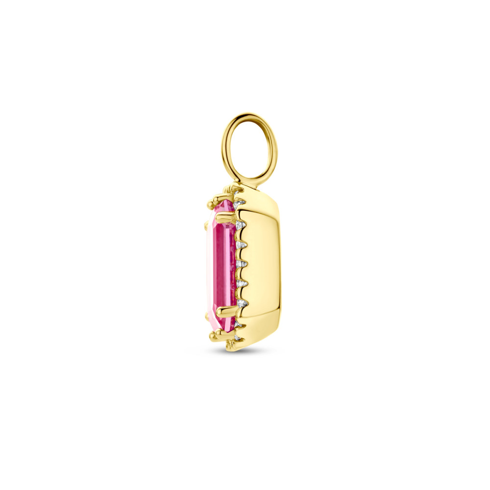 14-karaat-gouden-hanger-met-roze-toermalijn-en-diamanten-0-10-crt-hoogte-15-mm