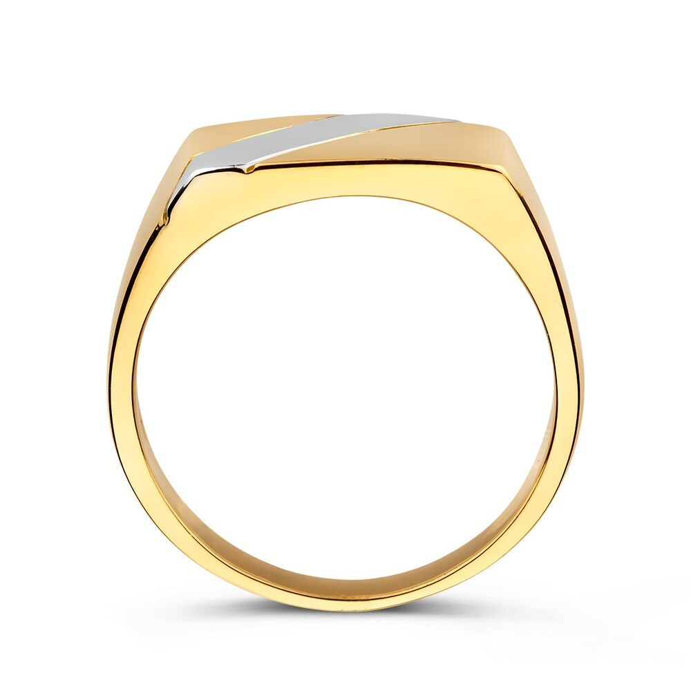 14-karaat-gouden-heren-ring-met-diagonale-witgouden-baan-10-mm-breed