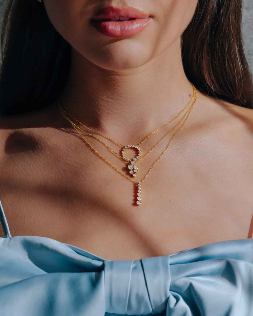 14-karaat-gouden-ketting-met-7-ronde-diamanten-050-crt-in-een-rij-lengte-42-cm-45-cm