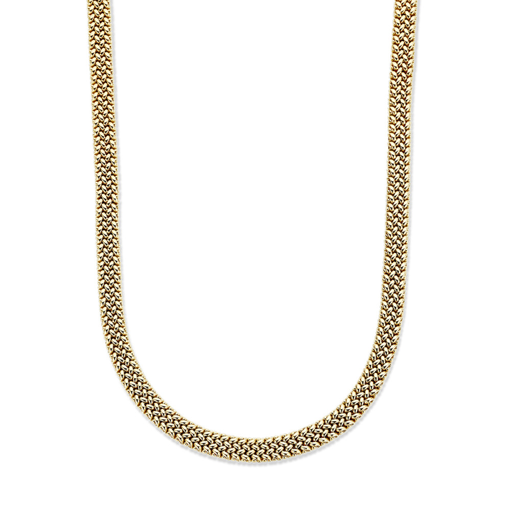 14-karaat-gouden-ketting-met-strak-verweven-schakels-7-5-mm-breed-43-45-cm