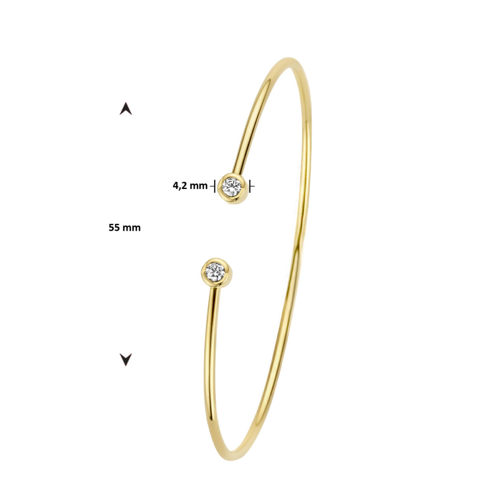 14-karaat-gouden-klemarmband-met-diamanten-uiteinden