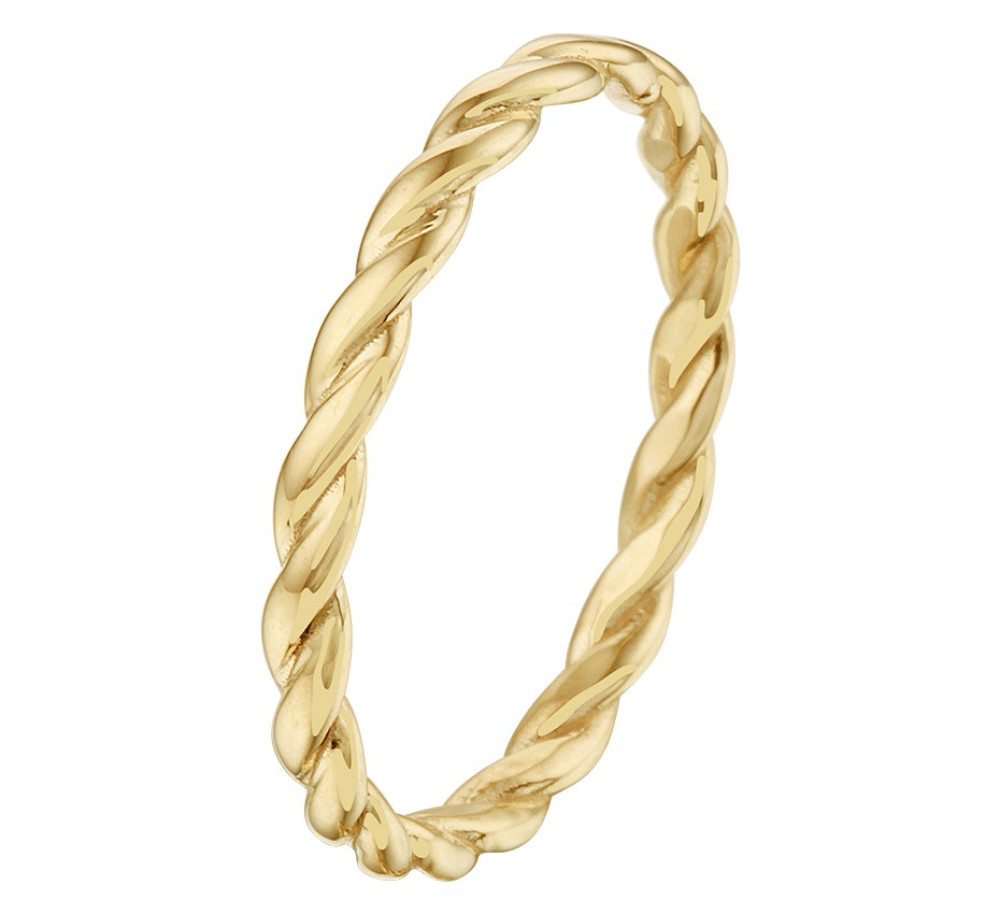 14-karaat-gouden-knoopring-met-gedraaid-vlechtwerk