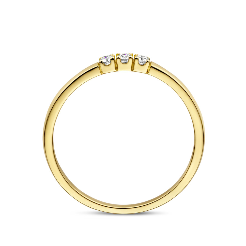 14-karaat-gouden-memoire-ring-met-drie-diamanten