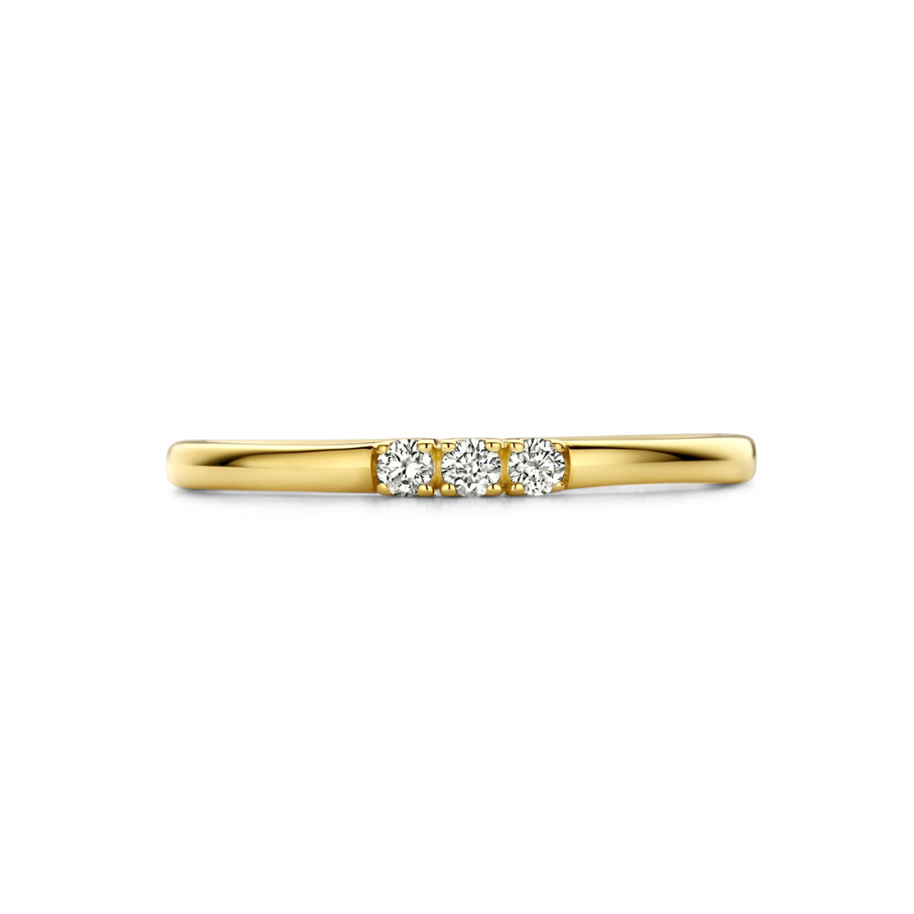 14-karaat-gouden-memoire-ring-met-drie-diamanten