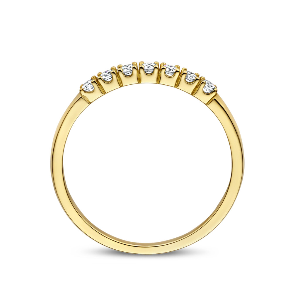 14-karaat-gouden-memoire-ring-met-zeven-diamanten