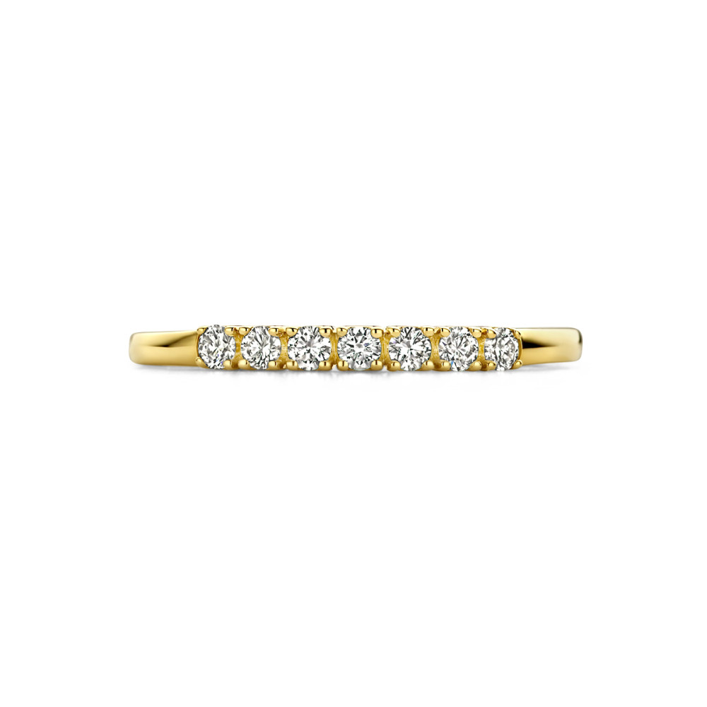 14-karaat-gouden-memoire-ring-met-zeven-diamanten