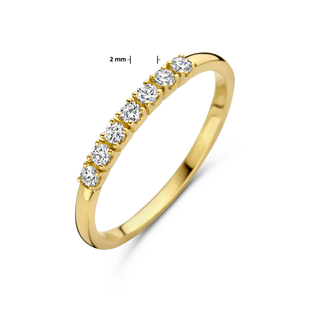 14-karaat-gouden-memoire-ring-met-zeven-diamanten
