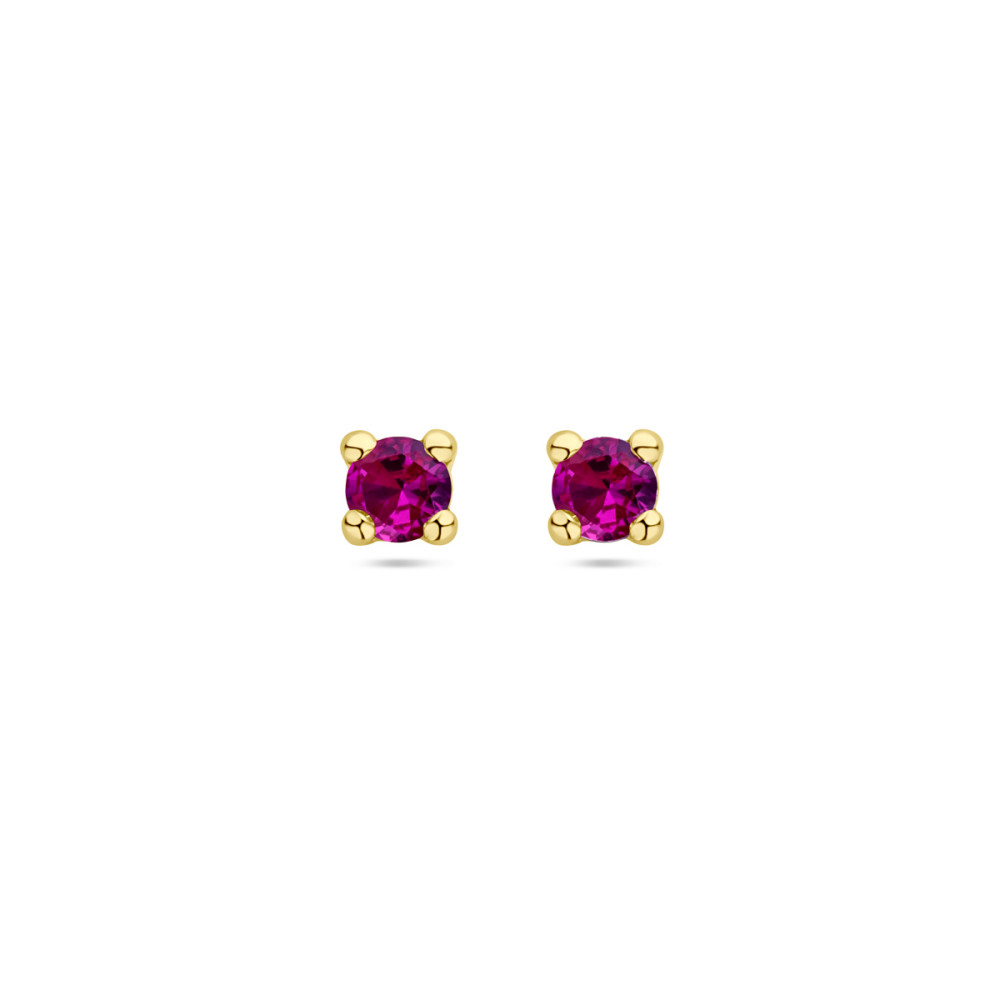 14-karaat-gouden-oorknoppen-met-synthetische-robijn-diameter-3-5-4-5-mm