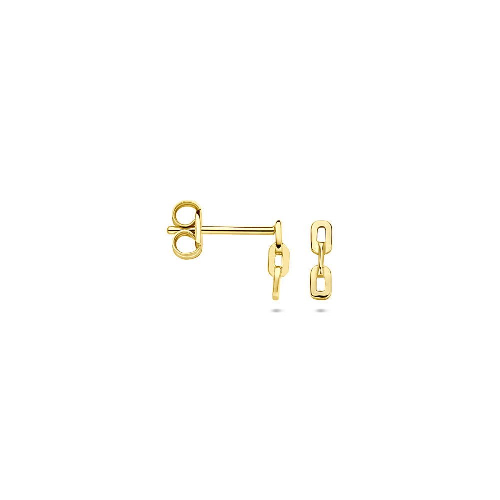 14-karaat-gouden-oorstekers-in-schakelvorm-met-glanzende-afwerking-7-mm-x-2-mm