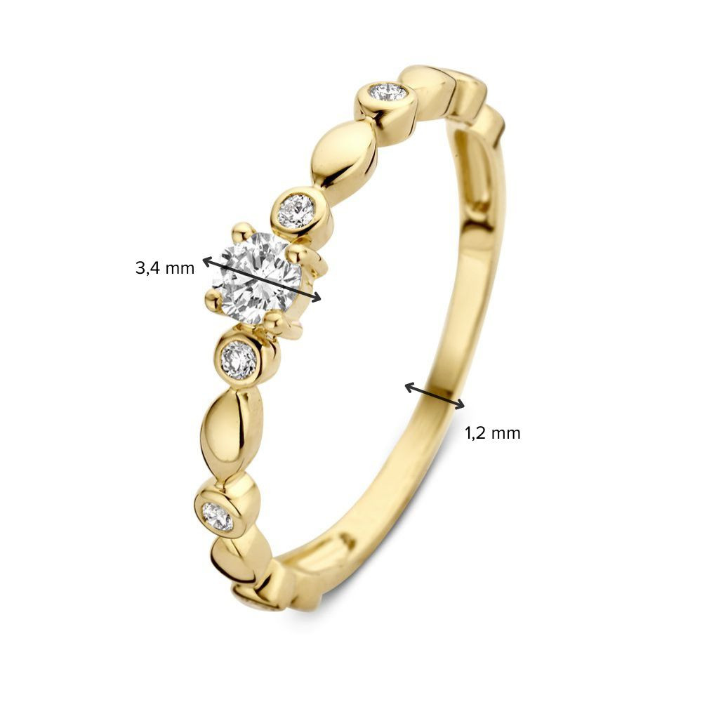 14-karaat-gouden-ovale-schakelring-met-stralende-diamanten-0-23-crt