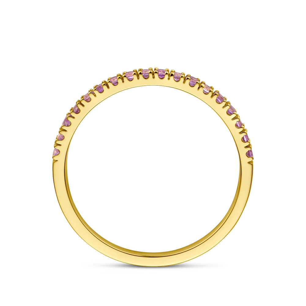 14-karaat-gouden-pave-aanschuifring-met-roze-en-paarse-steentjes