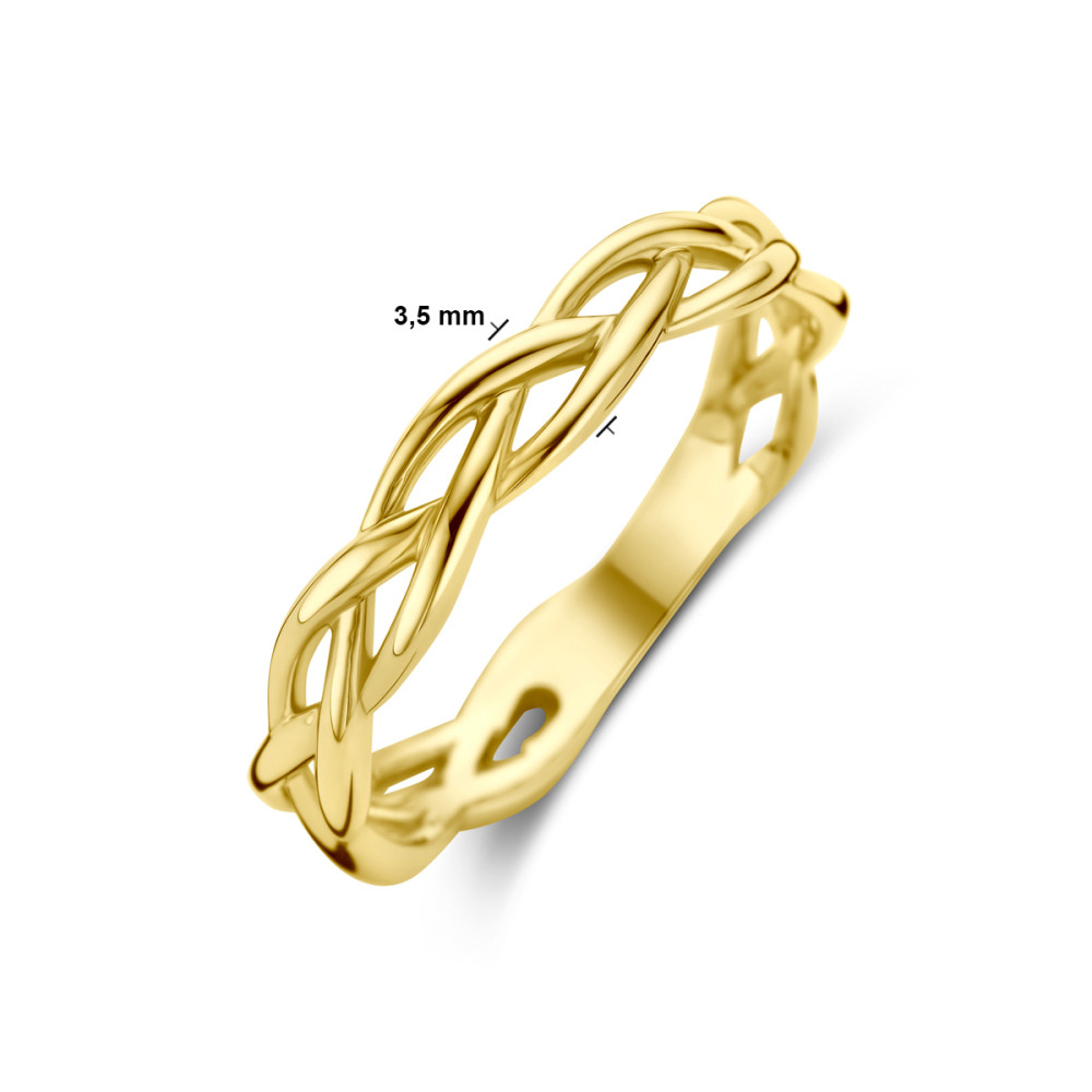 14-karaat-gouden-ring-glanzend-met-gevlochten-ontwerp-3-5-mm-breedte