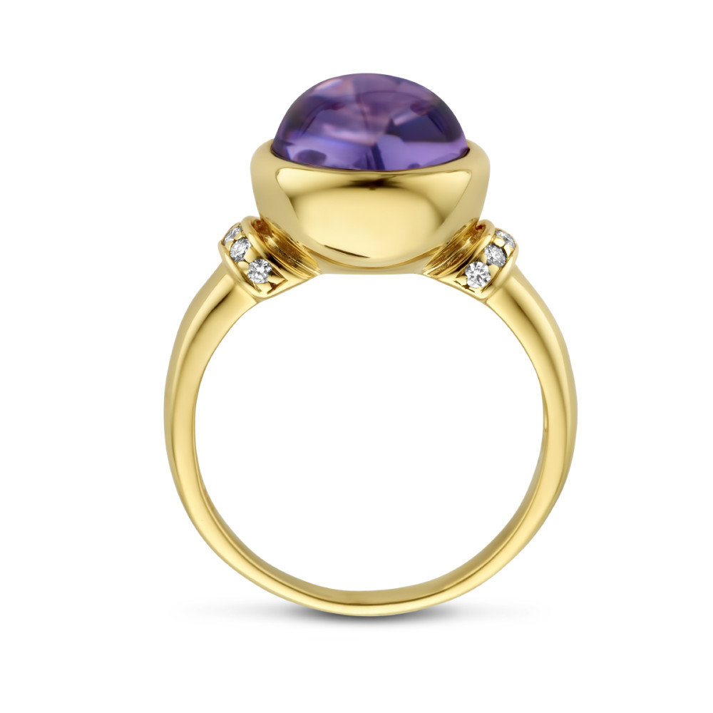14-karaat-gouden-ring-met-amethist-en-diamanten