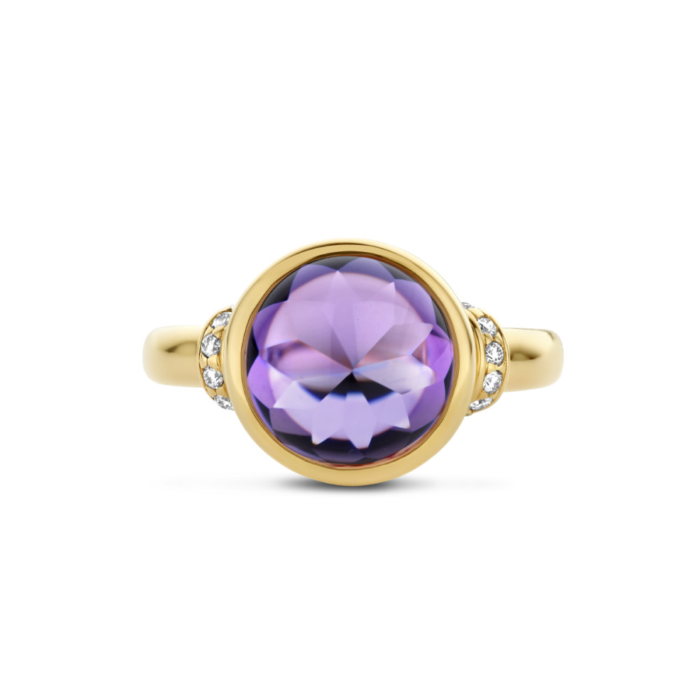 14-karaat-gouden-ring-met-amethist-en-diamanten