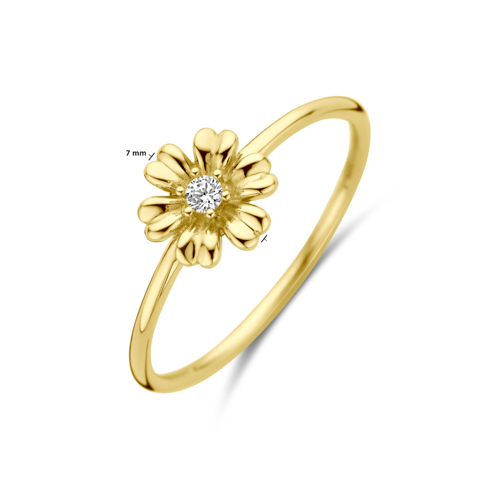 14-karaat-gouden-ring-met-bloemvorm-en-zirkonia